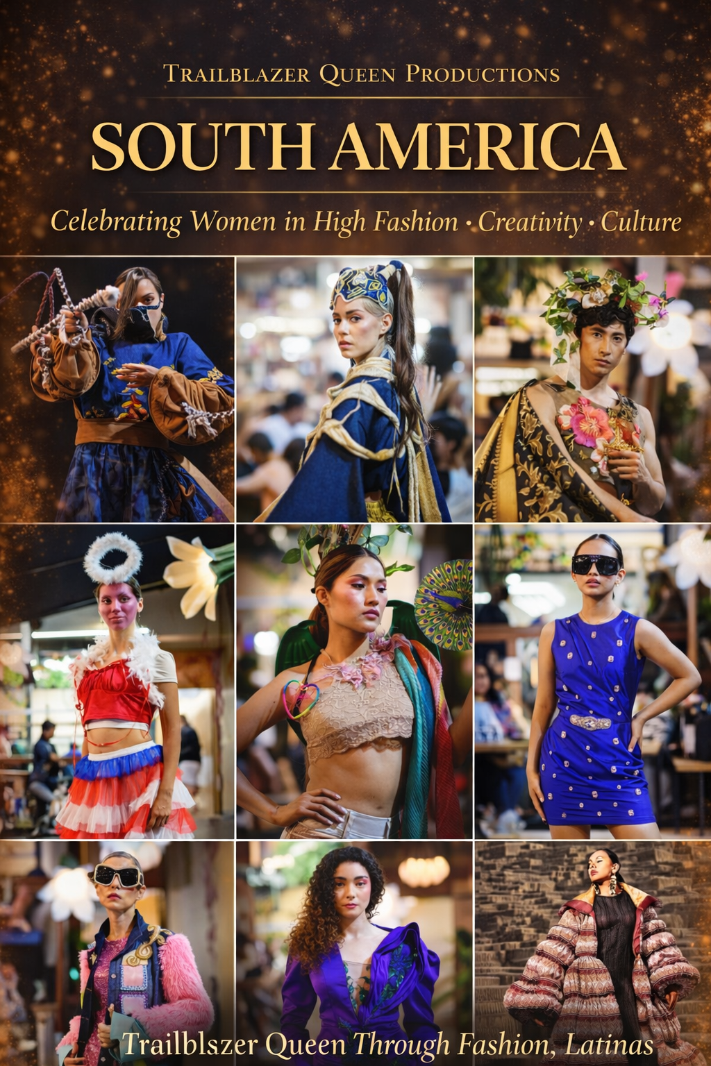 Trailblazer Queen Productions international fashion event